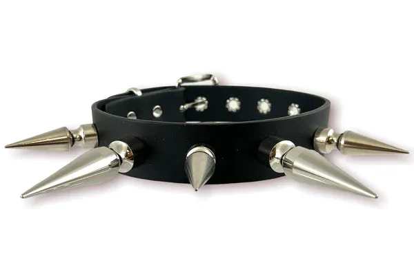 2 L & 3 XL Spike Choker