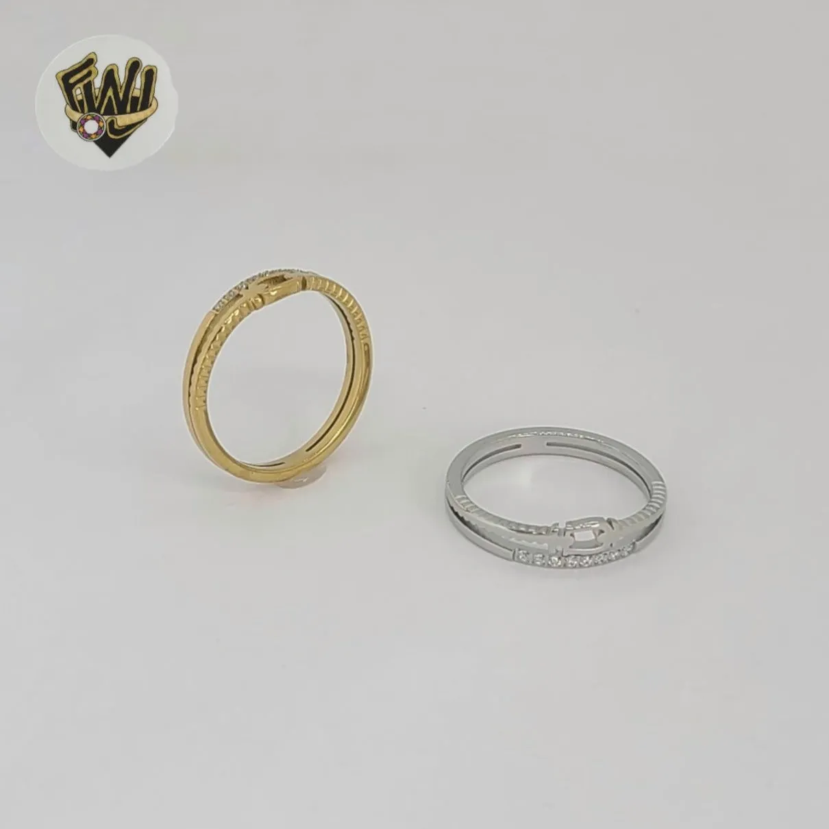 (4-0087) Stainless Steel - Thin Band Ring.