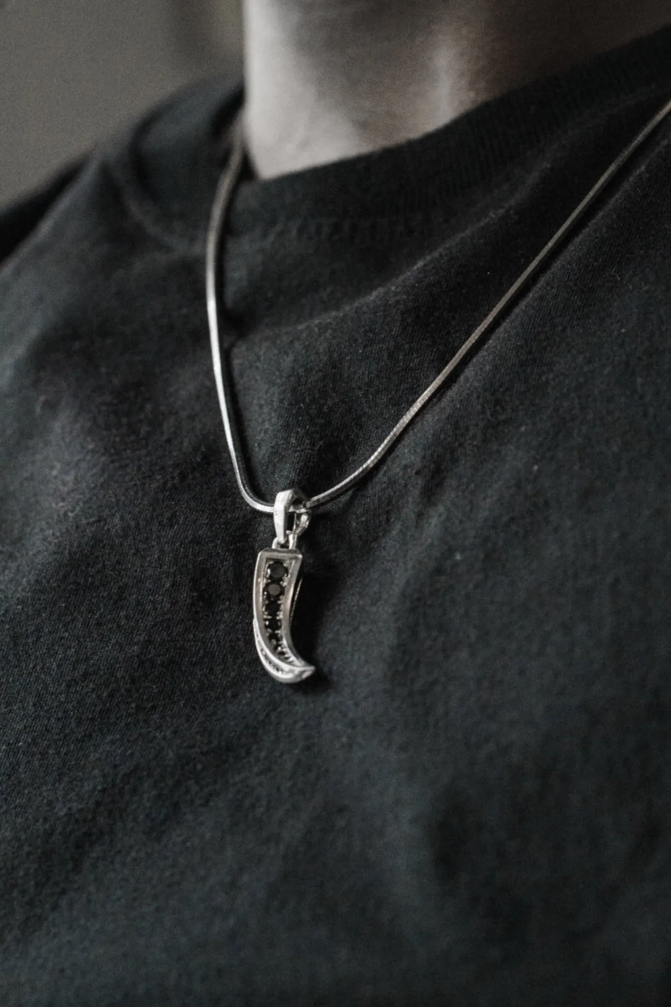 Alone Wolf Necklace