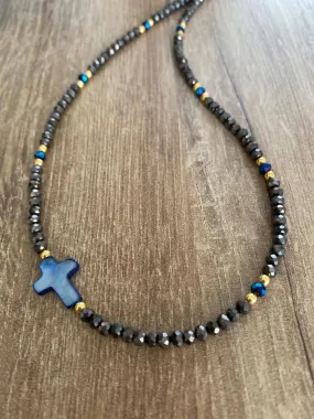 Anthracite cross choker