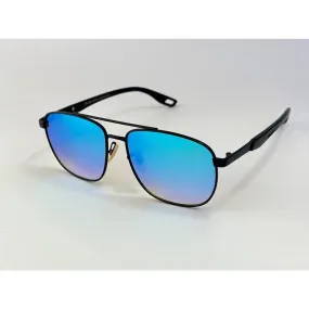 Black Metal Preppy with Blue Lens