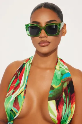 Breeze Way Sunglasses - Green