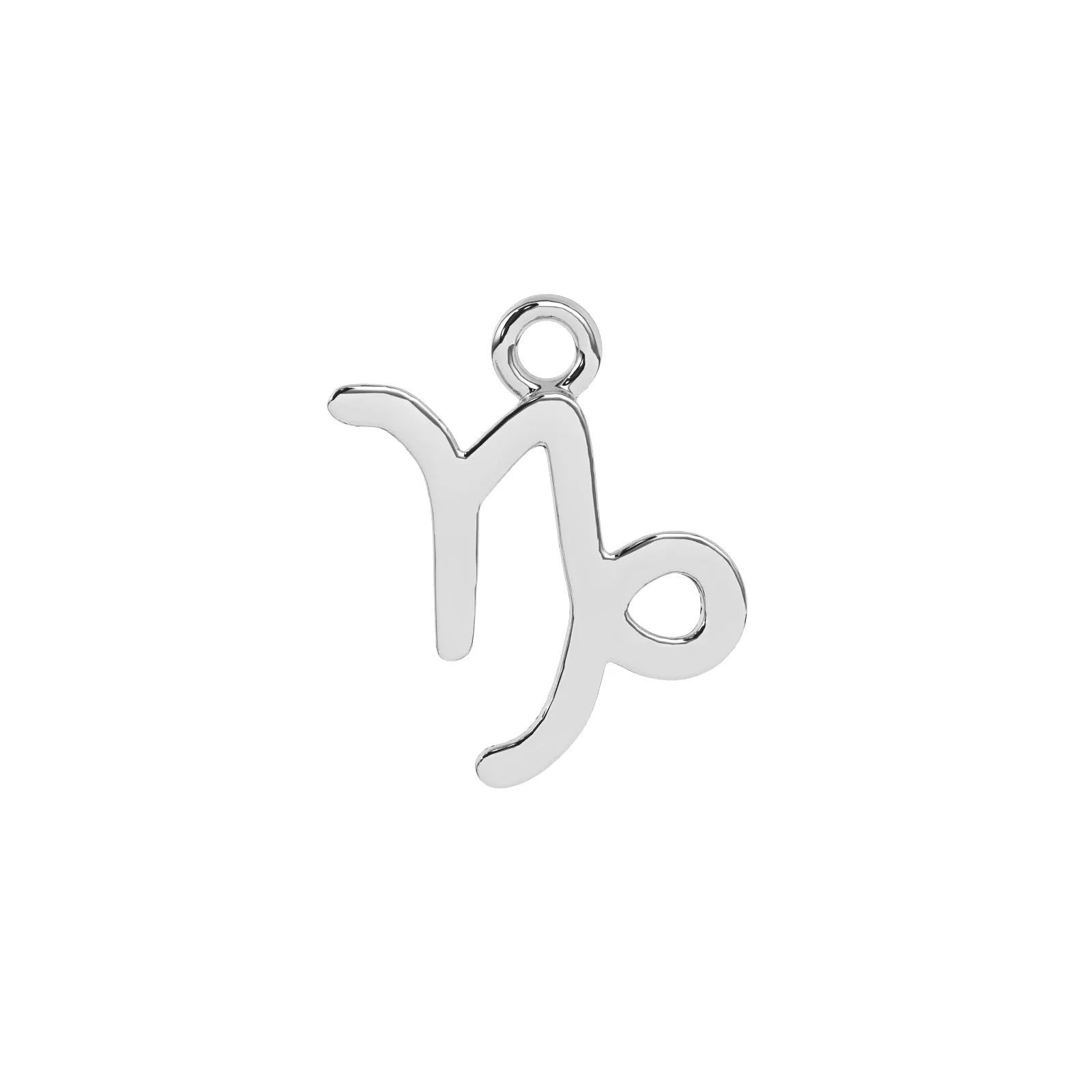 Capricorn Zodiac Charm | Sterling Silver