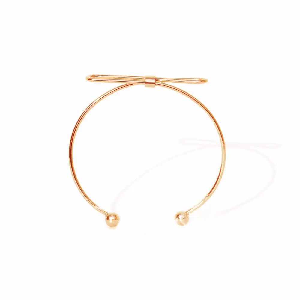 Carole Rosegold Watch Bracelet Stack