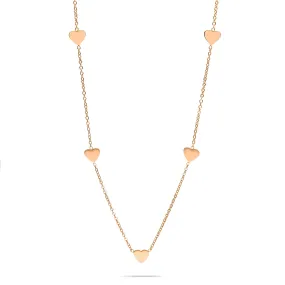 Choker heart rosé gold