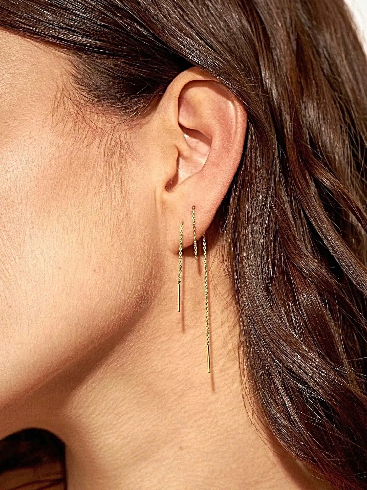 Ear Thread Earrings