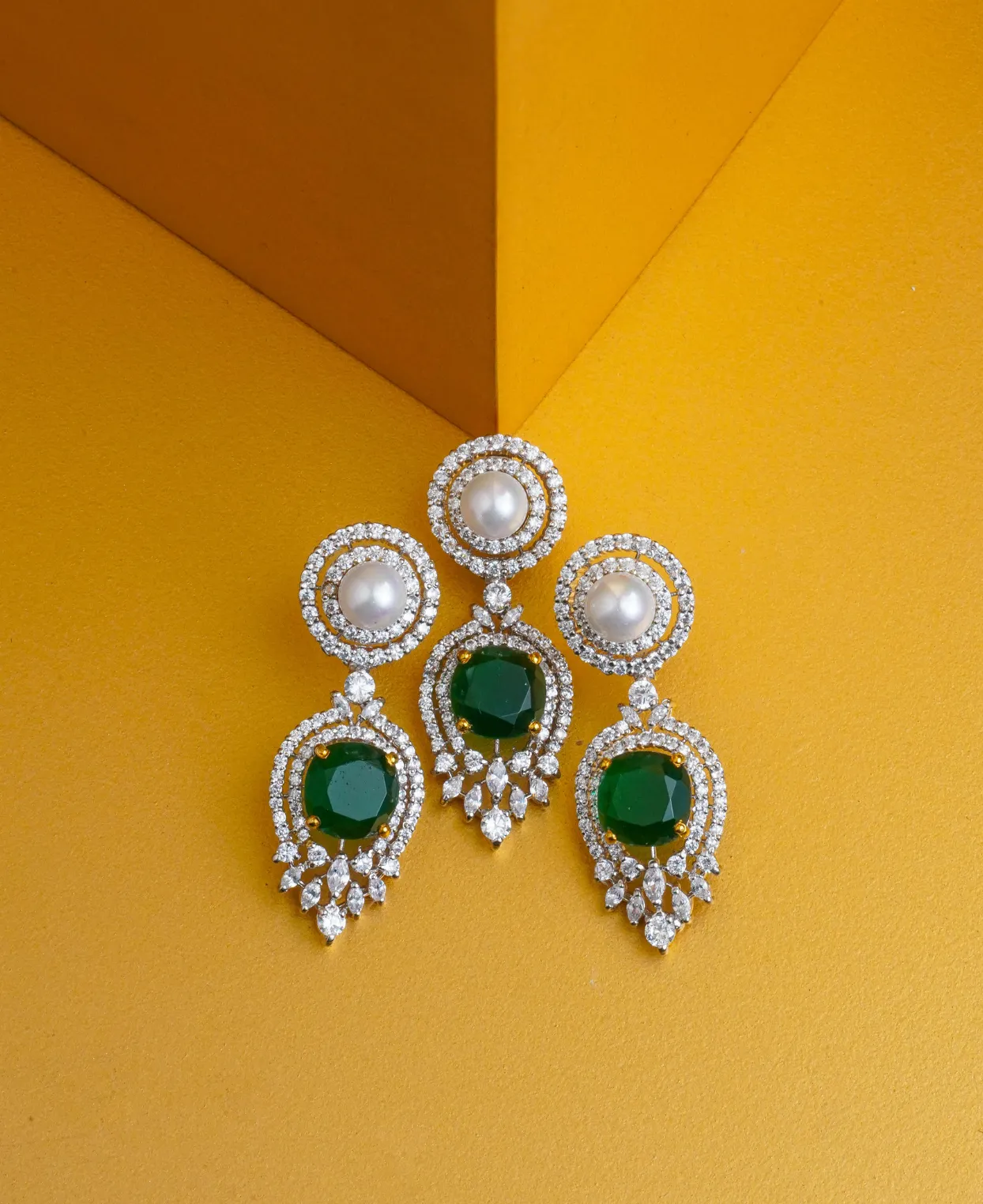 Emeralds & Pearls