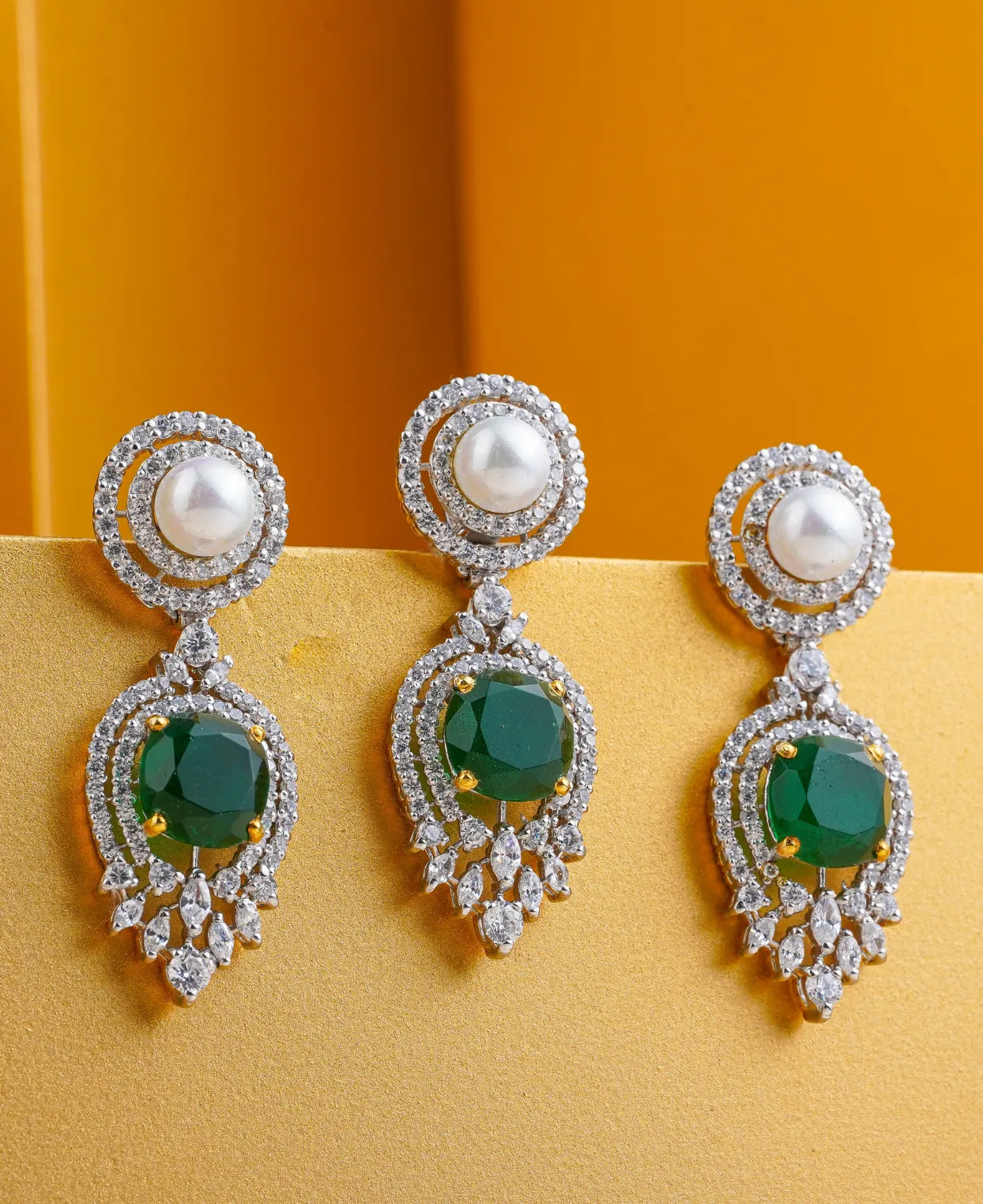 Emeralds & Pearls