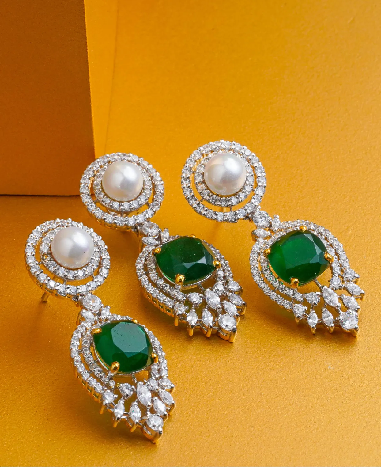 Emeralds & Pearls