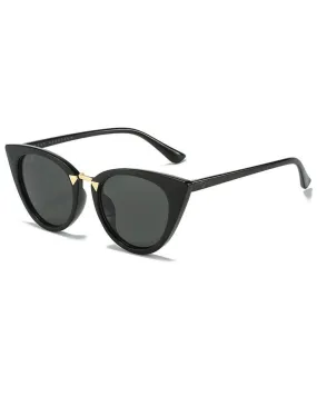 Faith Cat Eye Sunglasses, Black