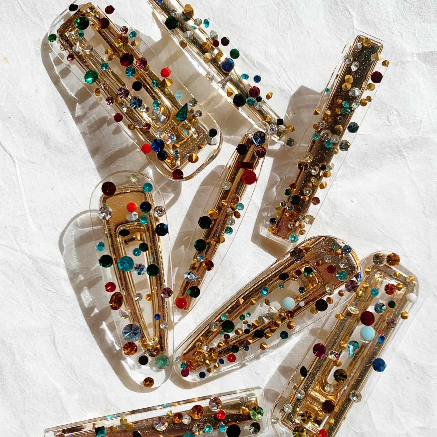 Farrah Vintage Rhinestone Coco Clips