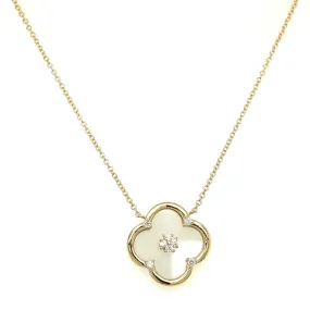 Glass Flower Necklace