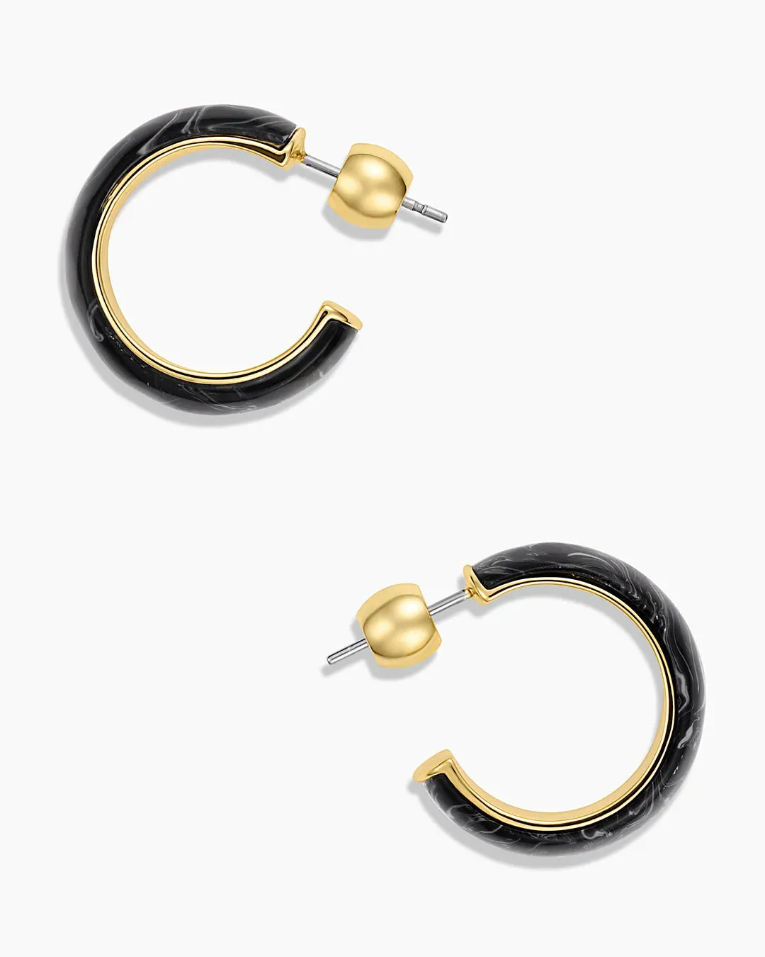 Gorjana ‘Paseo Marble Small Hoops’