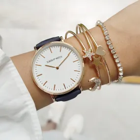 Grace Watch Bracelet Stack