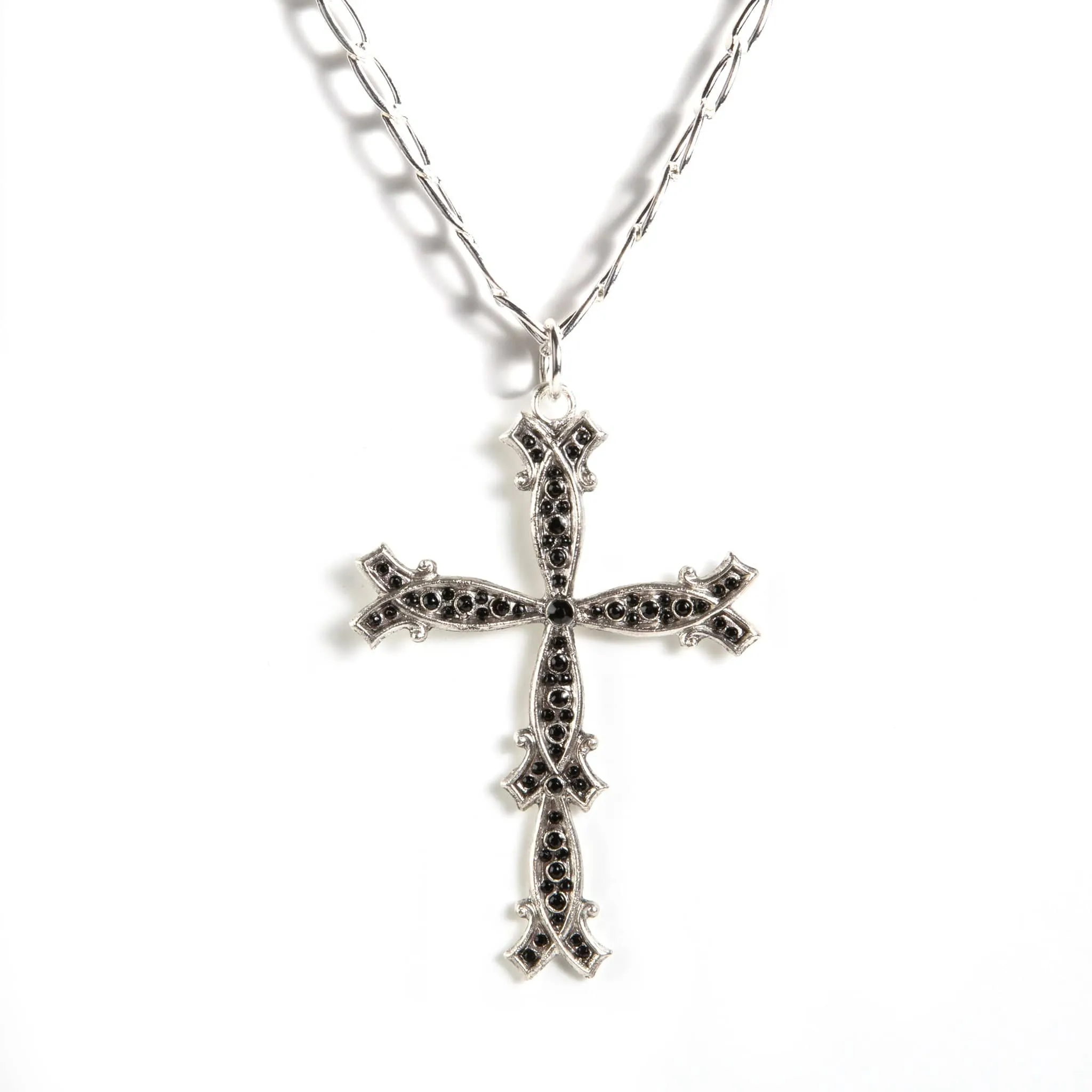 Grande Cross Figaro Necklace 18