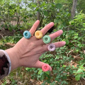 Jumbo Colorful Cereal Ring