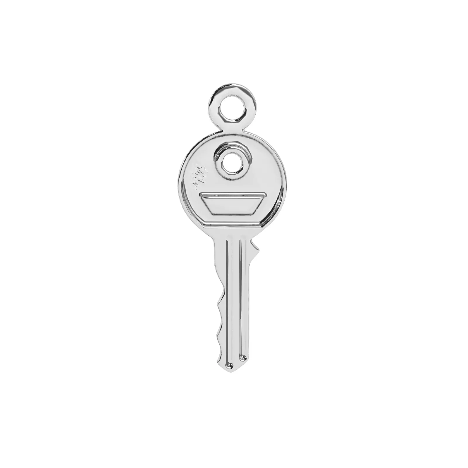 Key Charm | Sterling Silver