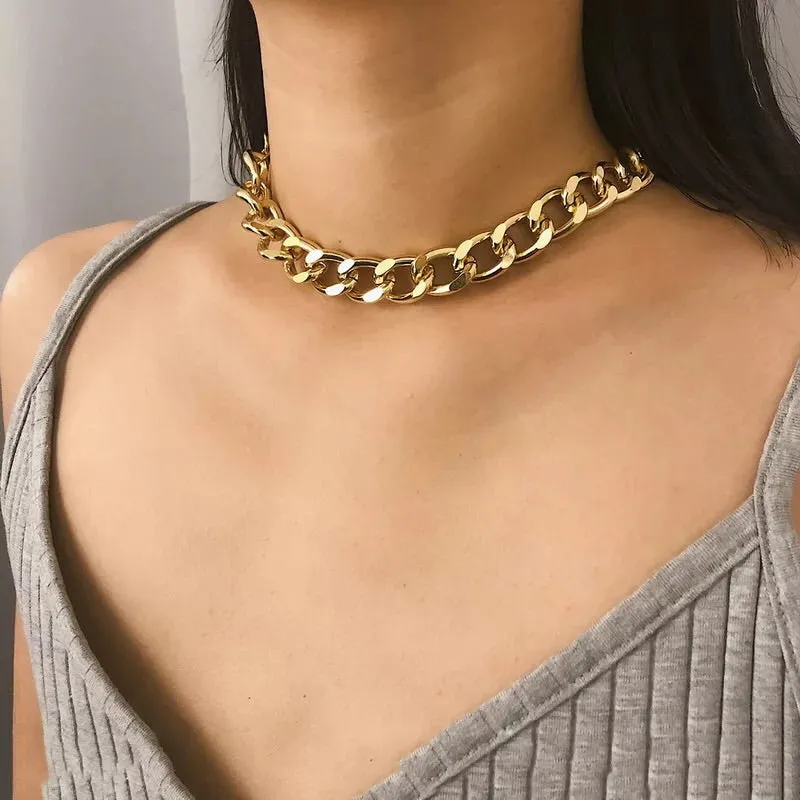 La Cubana Chunky Chain Necklace