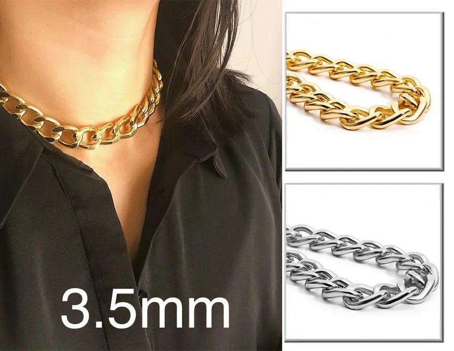 La Cubana Chunky Chain Necklace