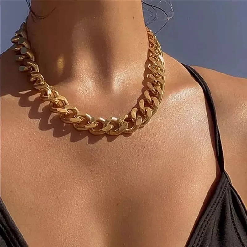 La Cubana Chunky Chain Necklace