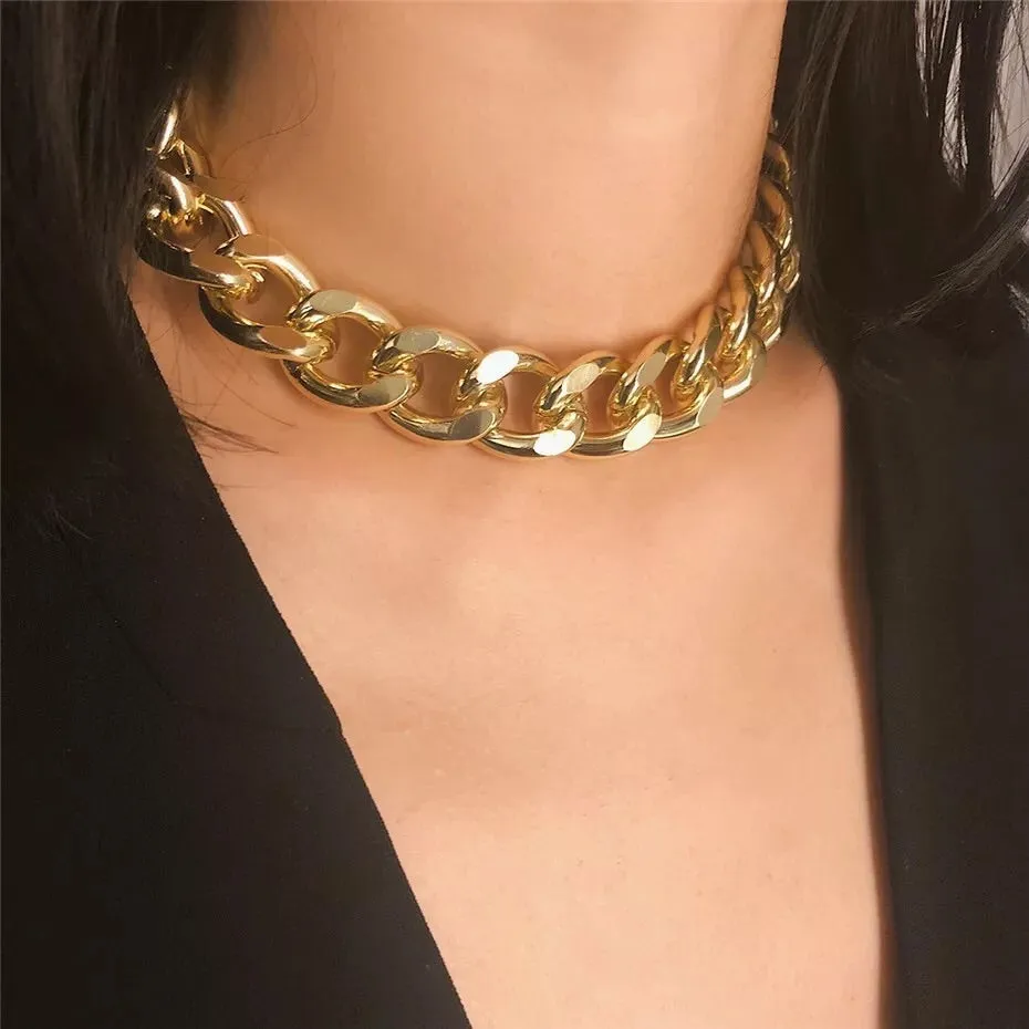 La Cubana Chunky Chain Necklace