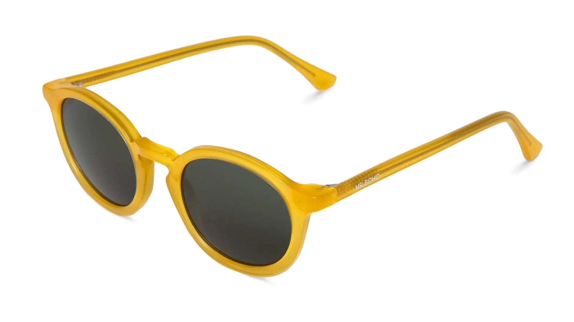 MR. BOHO CHAMBERI SUNGLASSES - HONEY