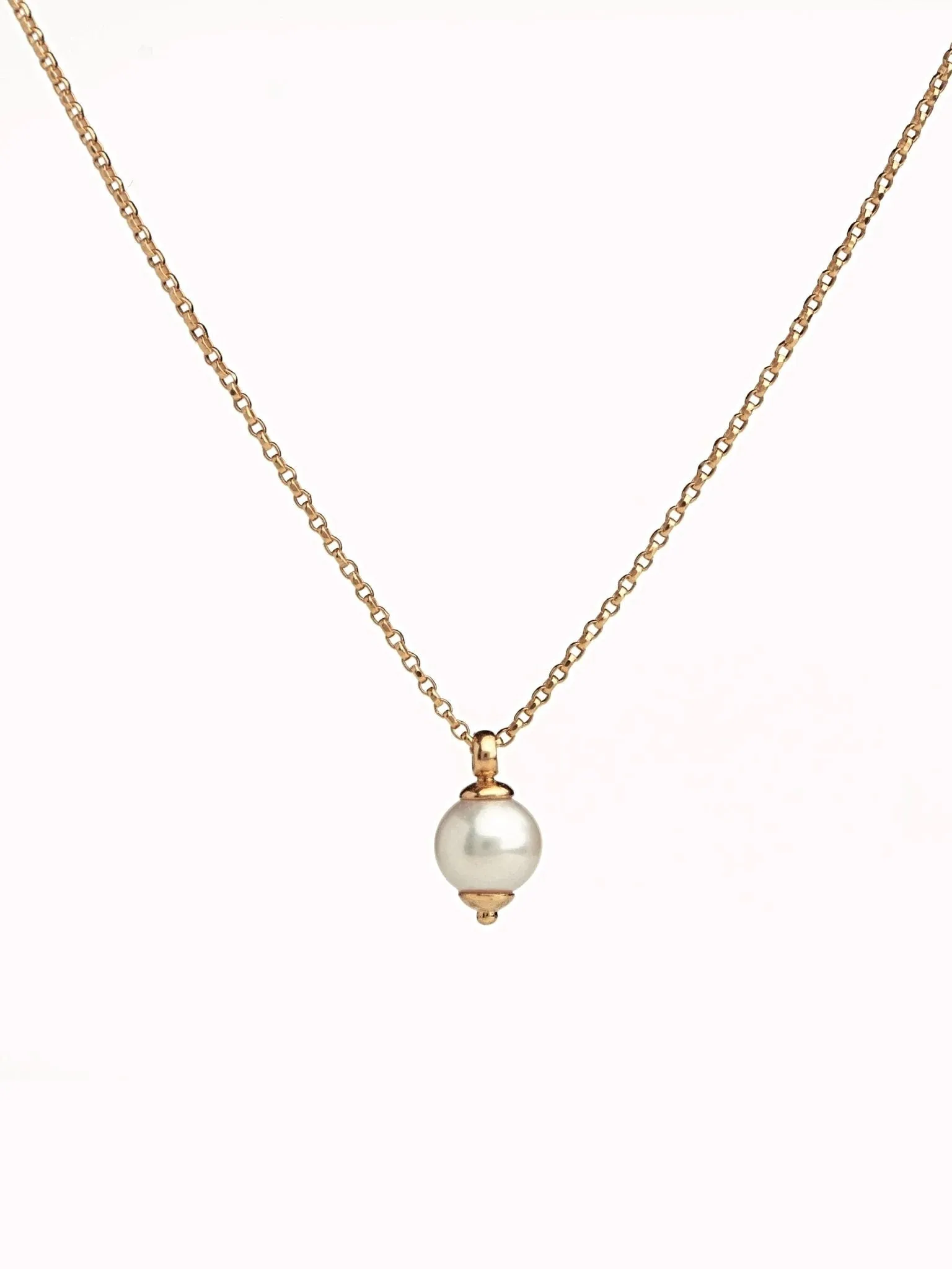 Pearl Charm Necklace