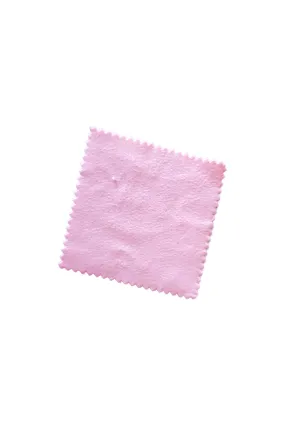 Pink Polish Cloth For Jewelry