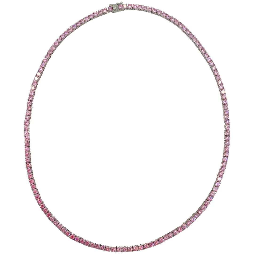 Pink Tennis Choker