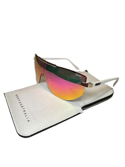 QUAY Multicoloured On The Edge Polarized Sunglasses One Size