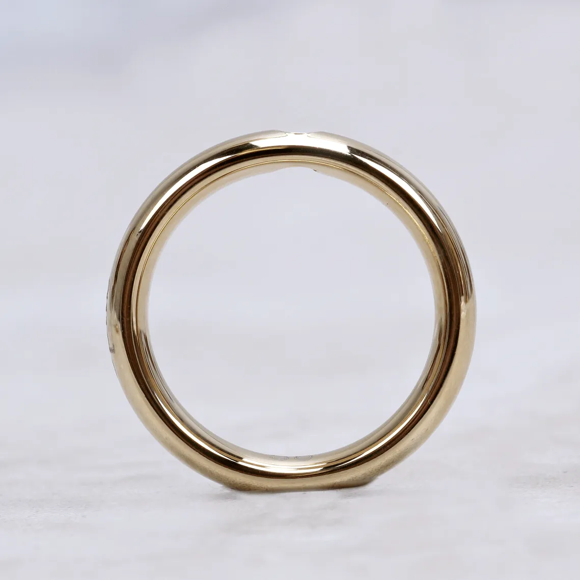 Qudo Interchangeable Gold Basic Ring