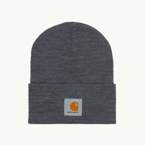 Short Watch Hat - Dark Heather Grey