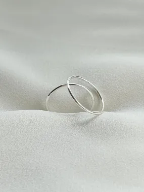 Simple Sterling Silver Stacking Ring