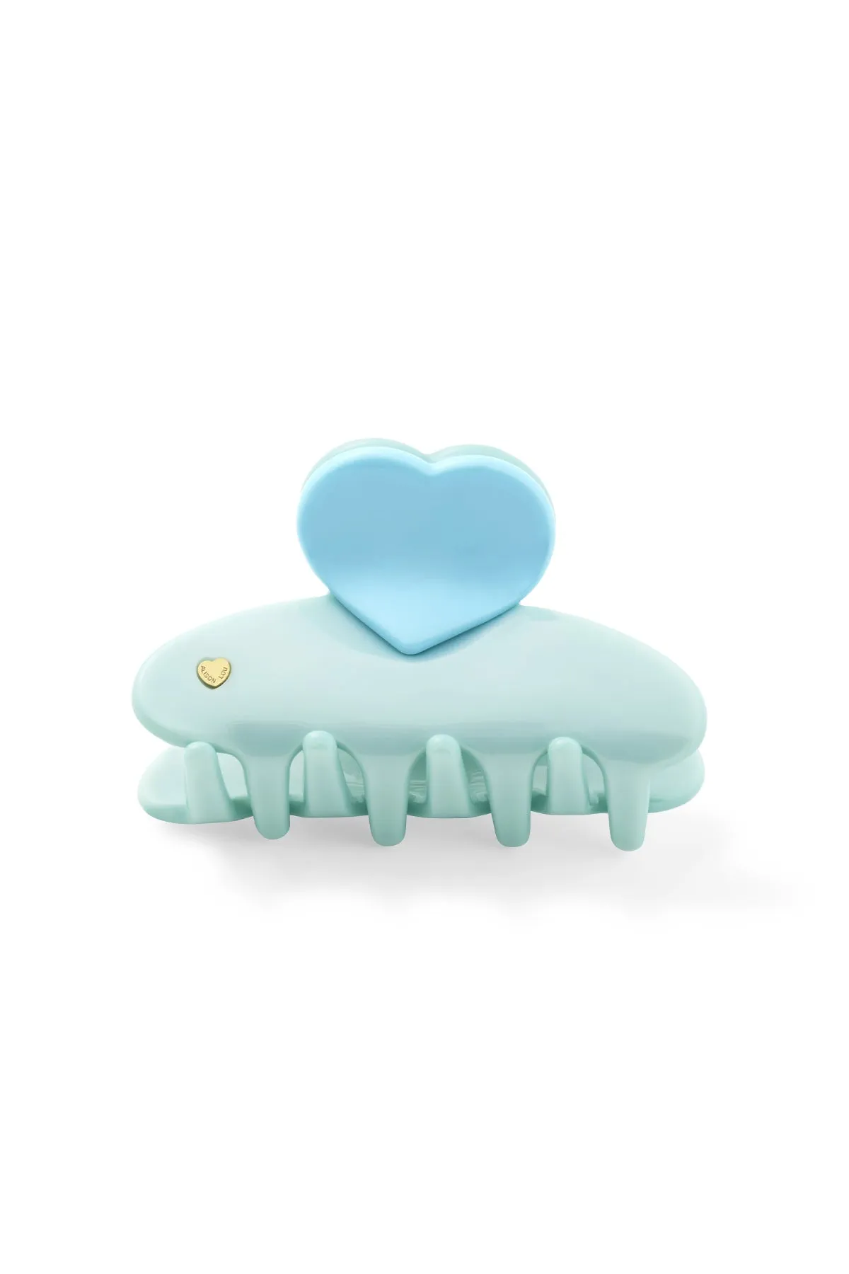 Small Heart Jelly Hair Clip