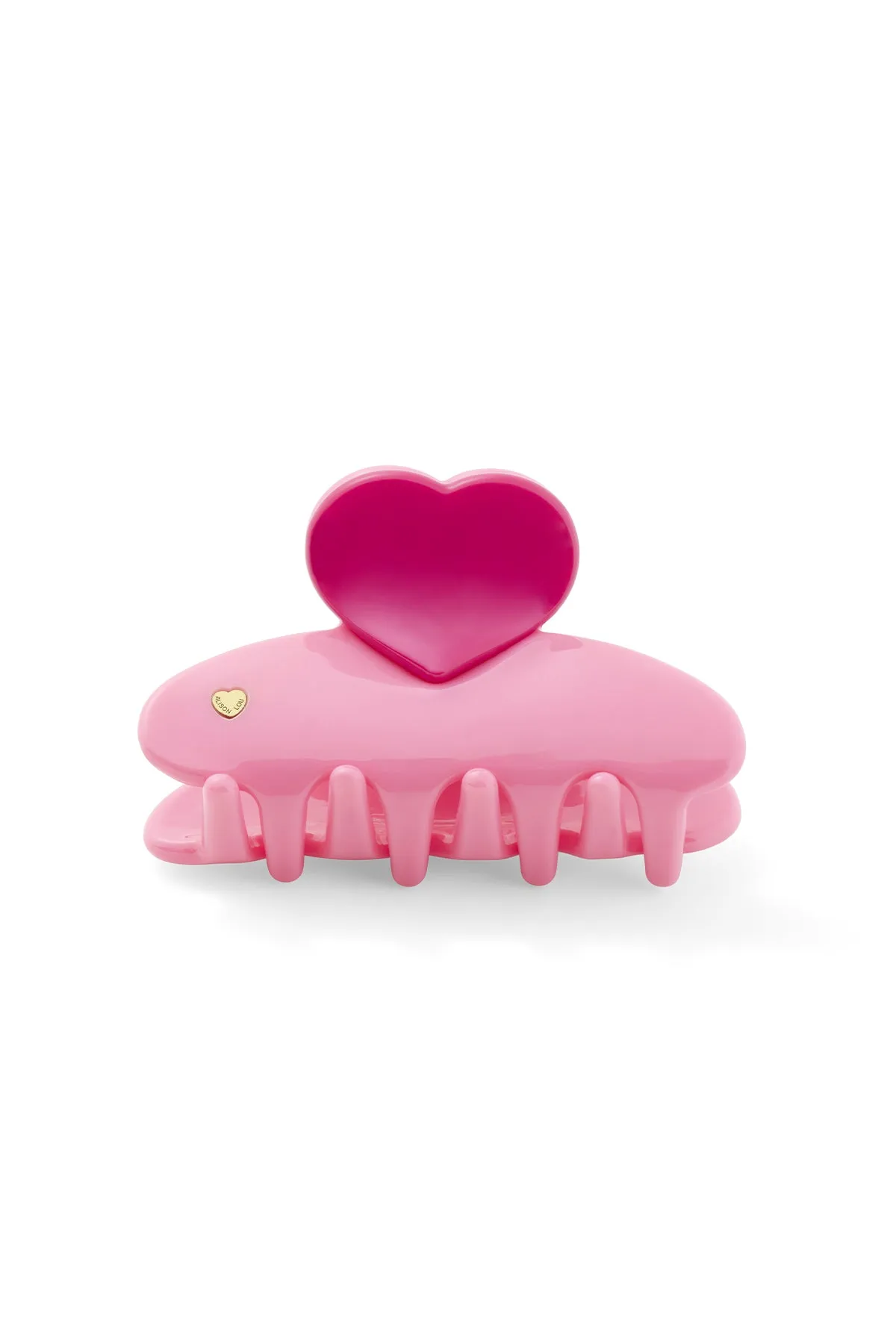 Small Heart Jelly Hair Clip