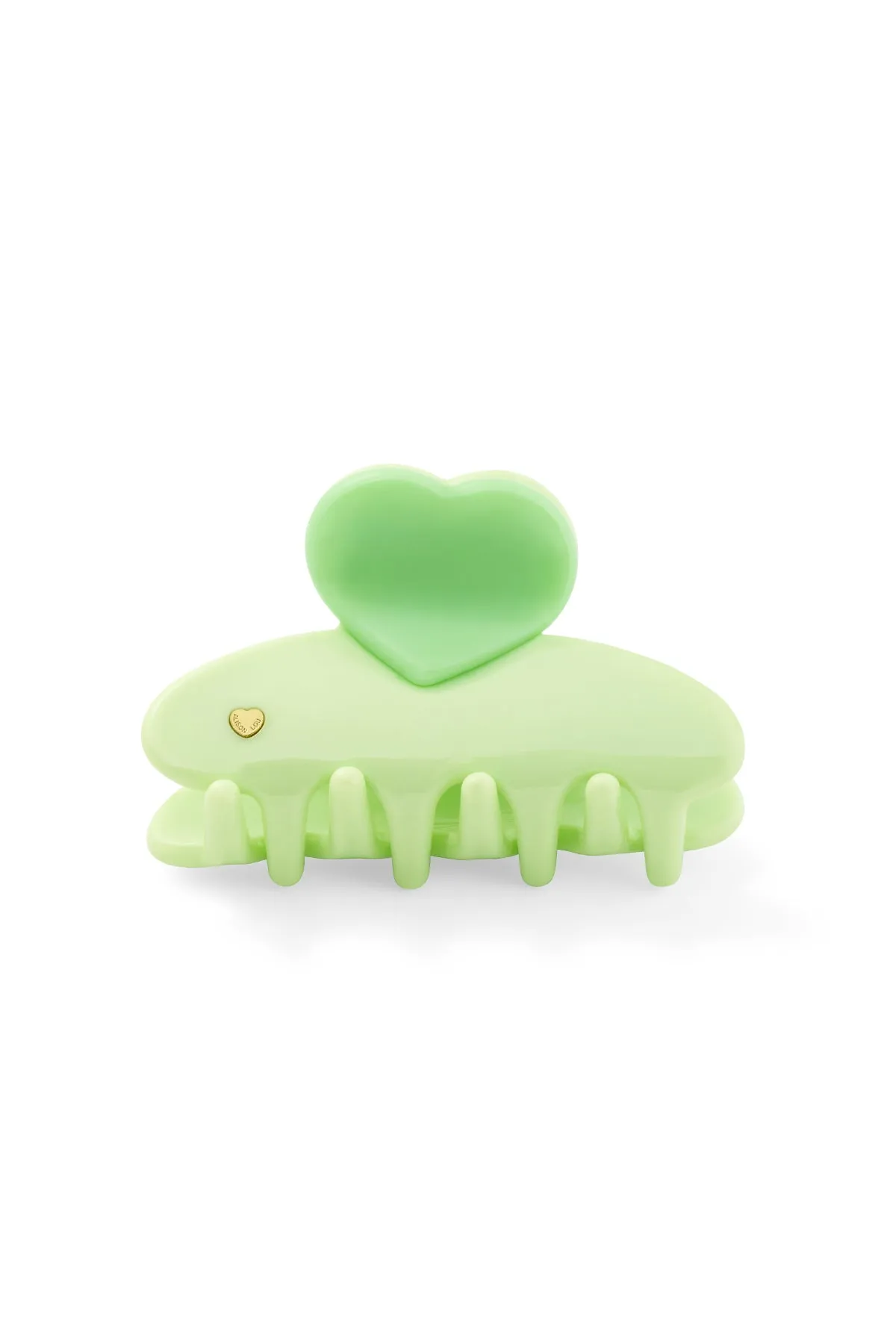 Small Heart Jelly Hair Clip