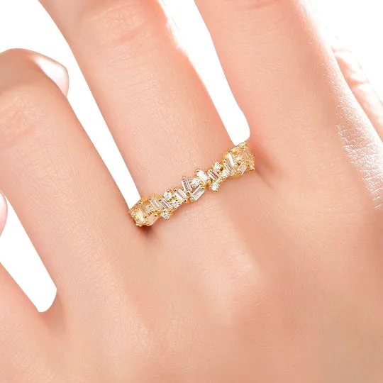 Stackable Wedding Band Ring