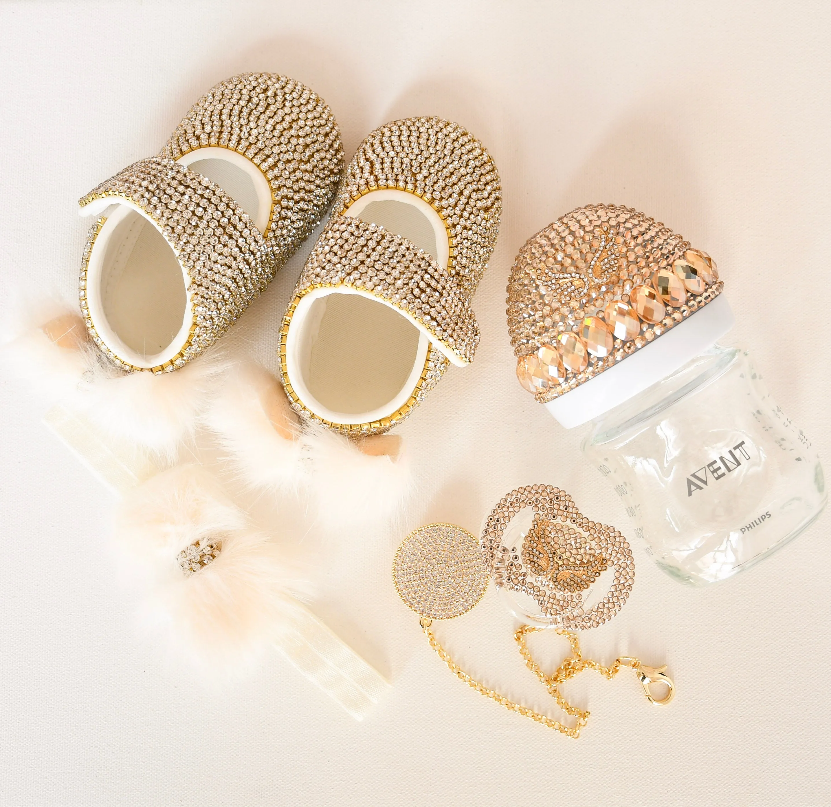 Stunning Swarovski Baby Gift Set