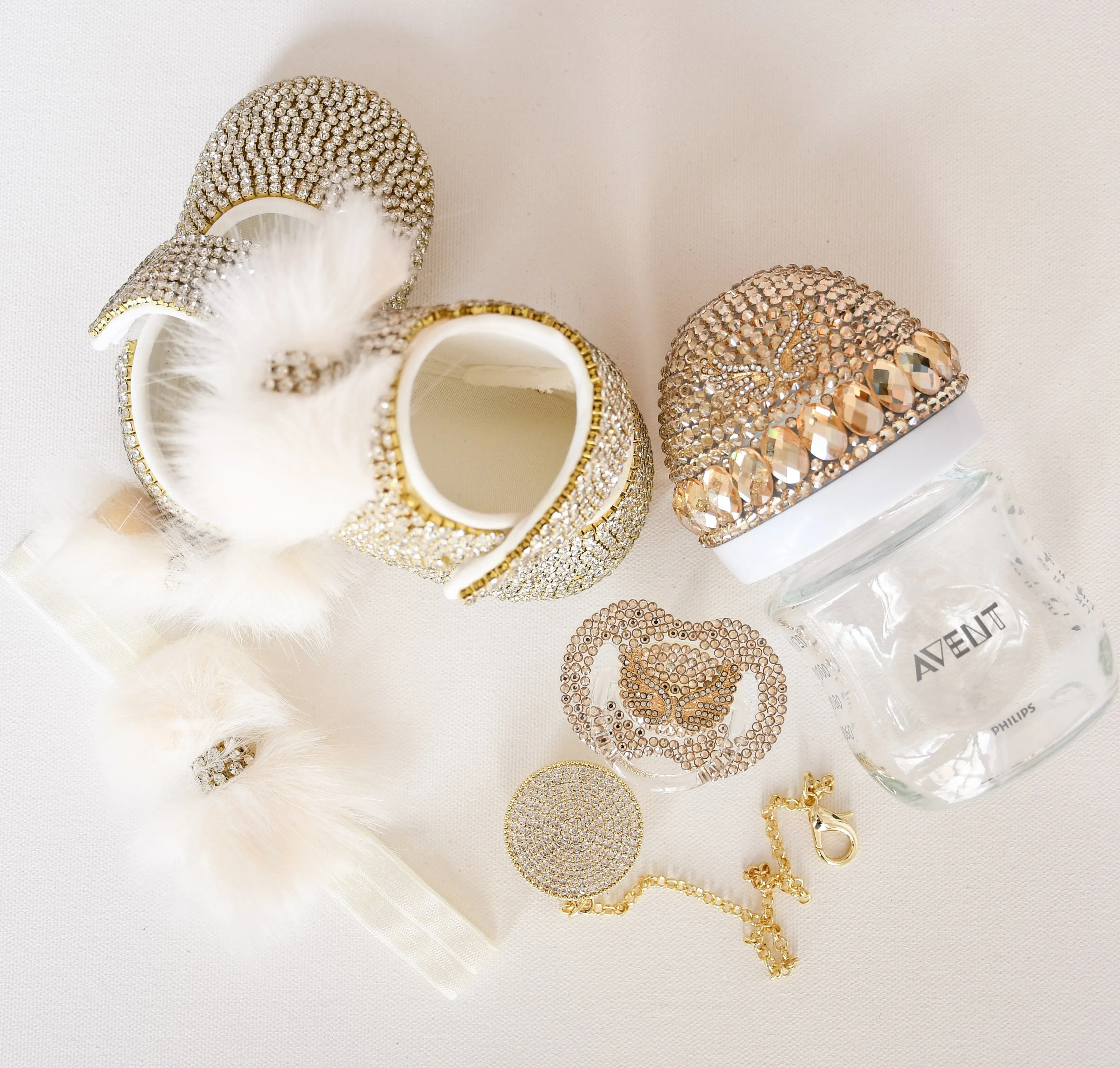 Stunning Swarovski Baby Gift Set