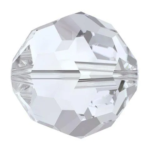 Swarovski 8mm Round - Crystal Shimmer (10 Pack)