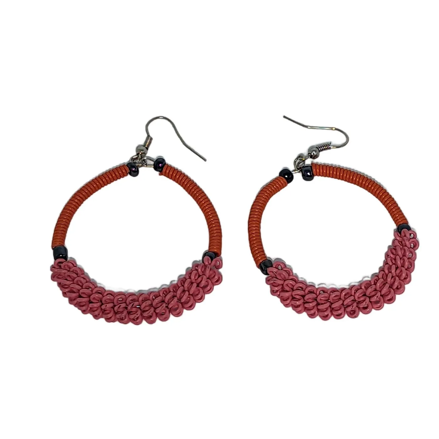 Telephone Wire Earrings - With Design