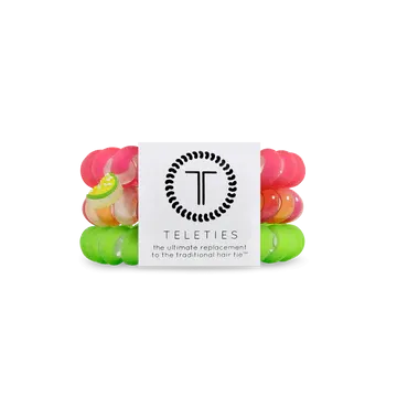 Teleties Hair Tie - Large Band Pack of 3 - Fiesta