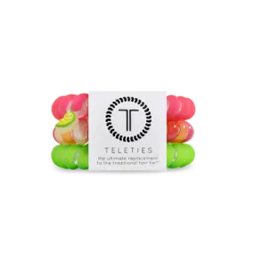 Teleties Hair Tie - Large Band Pack of 3 - Fiesta