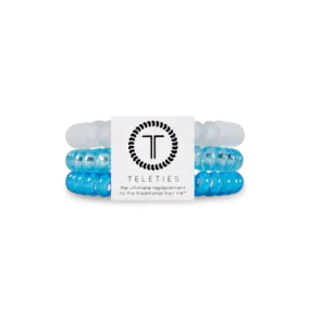 Teleties Hair Tie - Small Band Pack of 3 - Bora Bora