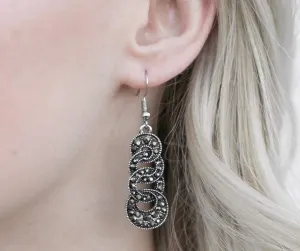 The Imperial Ball Silver Earrings