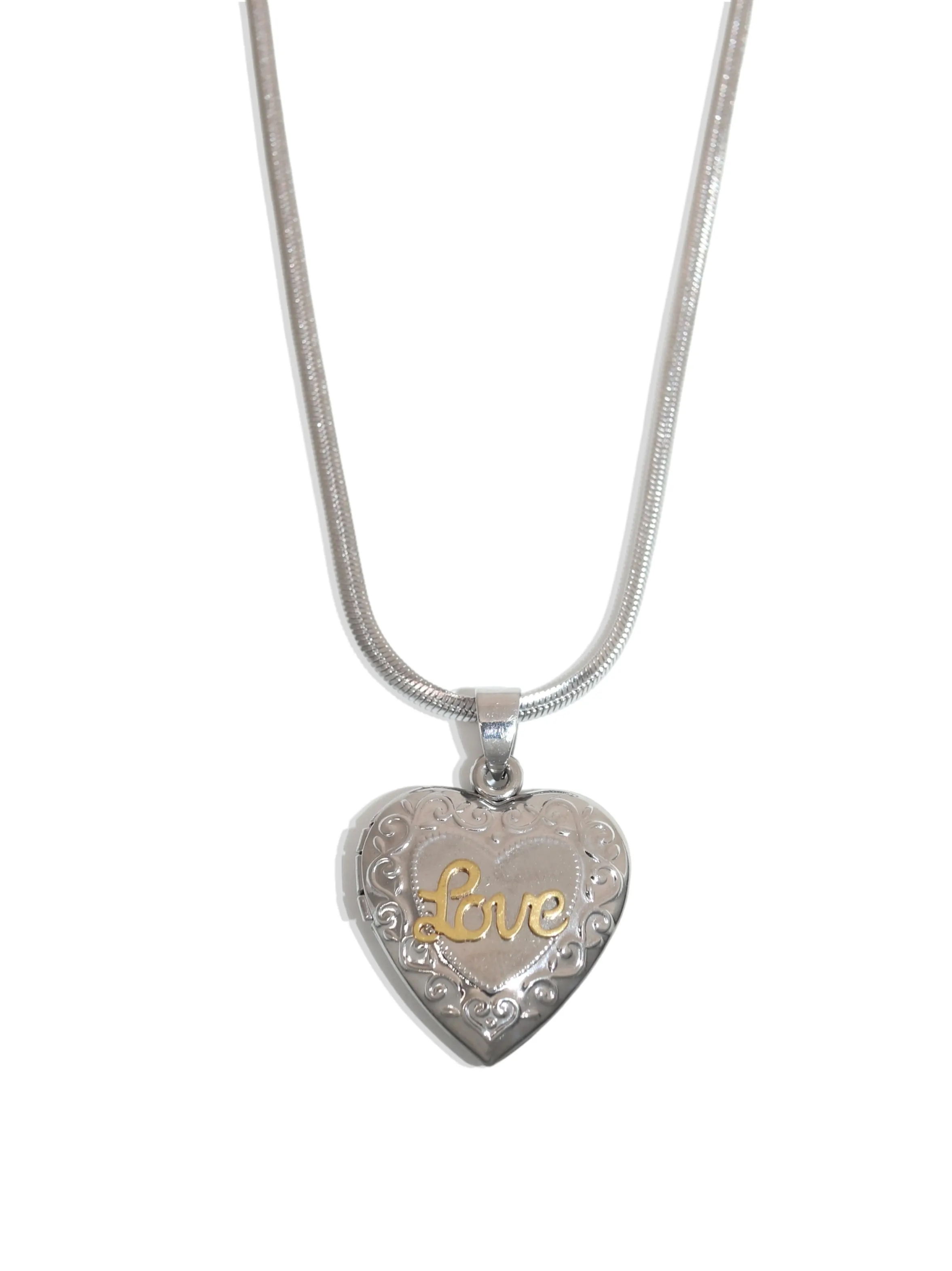 Time Worn Love Necklace