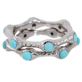 Turquoise Stacker Rings